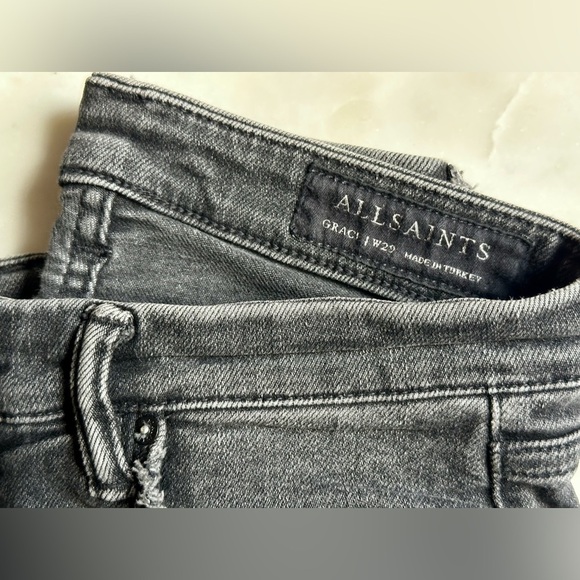 All Saints “Grace” Black Skinny Jeans - Picture 4 of 7